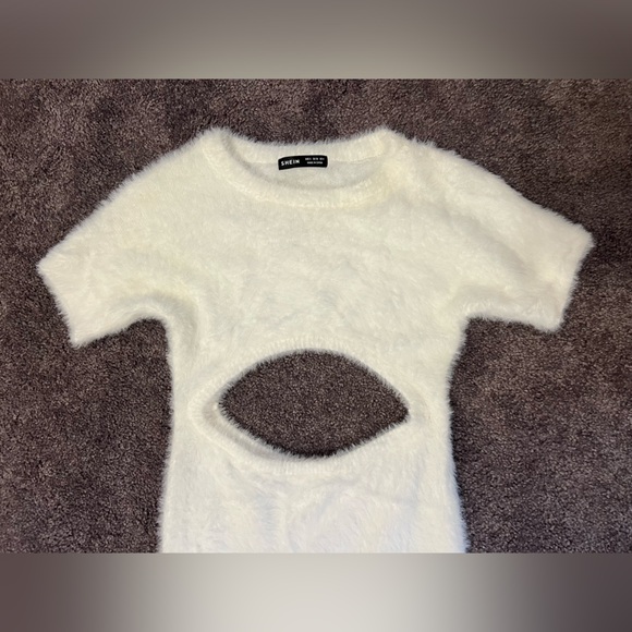 Fuzzy cut out dress - Picture 2 of 4